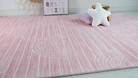 Rug Branch Kids Rainbow Soft Playmat Indoor Area Rug