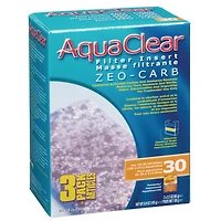 AquaClear 30 Masse Filtrante Zeo-Carb, Lot de 3, 195 g (6.9 oz )