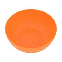 Mainstays Orange Polypropylene Round Bowl 1pc