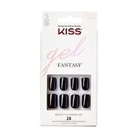 Kiss Gel Fantasy - faux ongles, 28 comptes, court Allure et longueur
