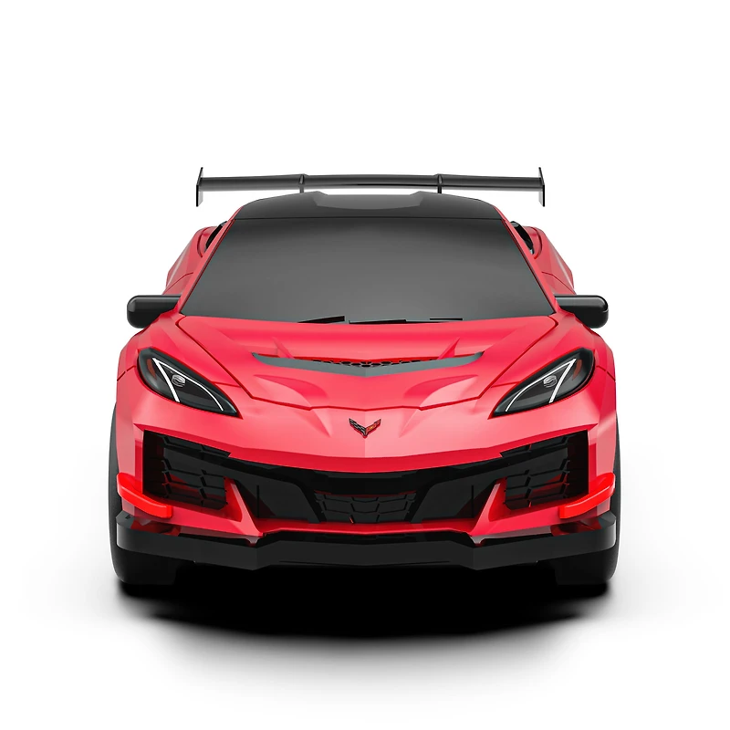 Voiture de course radiocommandée Adventure Force (1:64), modèle Chevy Corvette rouge, WR5-64C33V-RD-CA