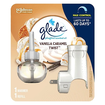 Glade Branchées® Huile parfumée Recharge, Vanilla Caramel Twist