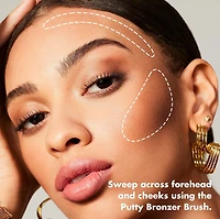 Poudre Bronzante, Unique putty-to-powder formula with a semi-matte finish. Avec vitamine E, 10 g