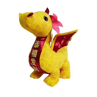 dragon en peluche