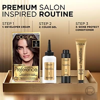 L'Oréal Paris Superior Preference, Permanent Hair Dye, 9 weeks of fade-defying colour