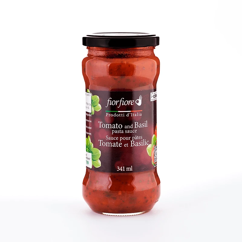 Fiorfiore Sauce pour pâtes tomates au basilic 343ml 343ml