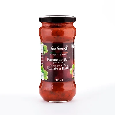 Fiorfiore Sauce pour pâtes tomates au basilic 343ml 343ml