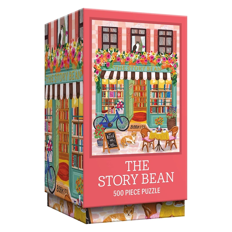 RoseArt - Vertical Visions 500-Piece -The Story Bean- Adult Interlocking Puzzle