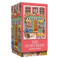 RoseArt - Vertical Visions 500-Piece -The Story Bean- Adult Interlocking Puzzle