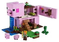 LEGO Minecraft The Pig House 21170 Toy Building Kit (490 Pieces)
