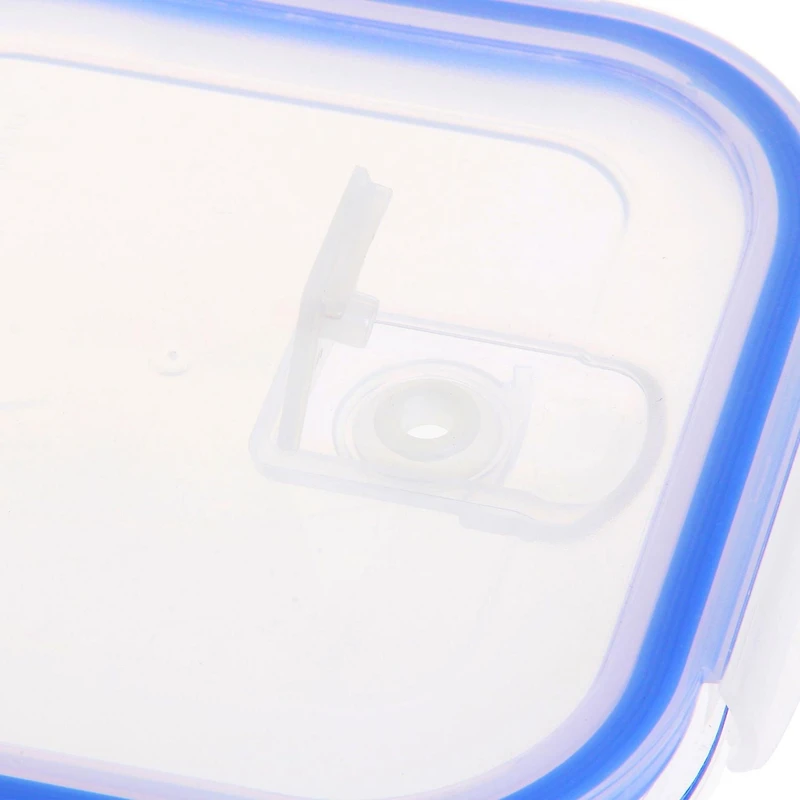 Mainstays 1050ML RECTANGLE GLASS FOOD STORAGE WITH DIVIDER, 1050ML RECT STORAGE WITH DIVIDER
