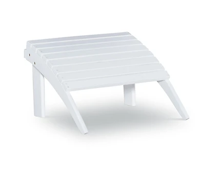 Repose-Pieds Extérieur Adirondack Blanc
