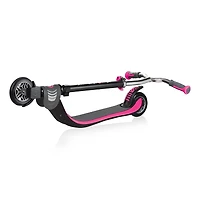 Globber Flow 125 Foldable - Pink/Grey