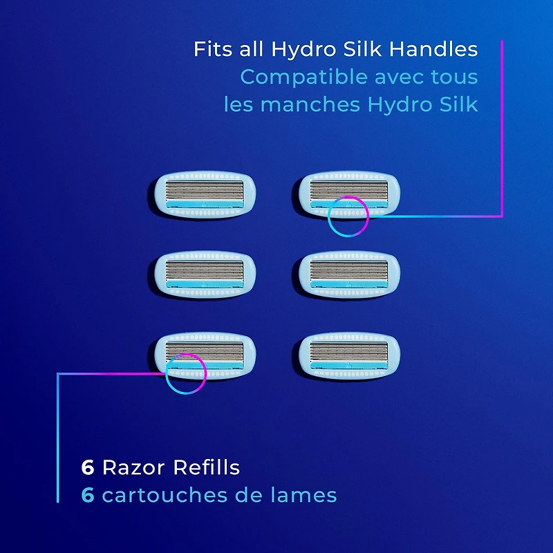 Cartouches de lames Schick Hydro Silk pour femmes