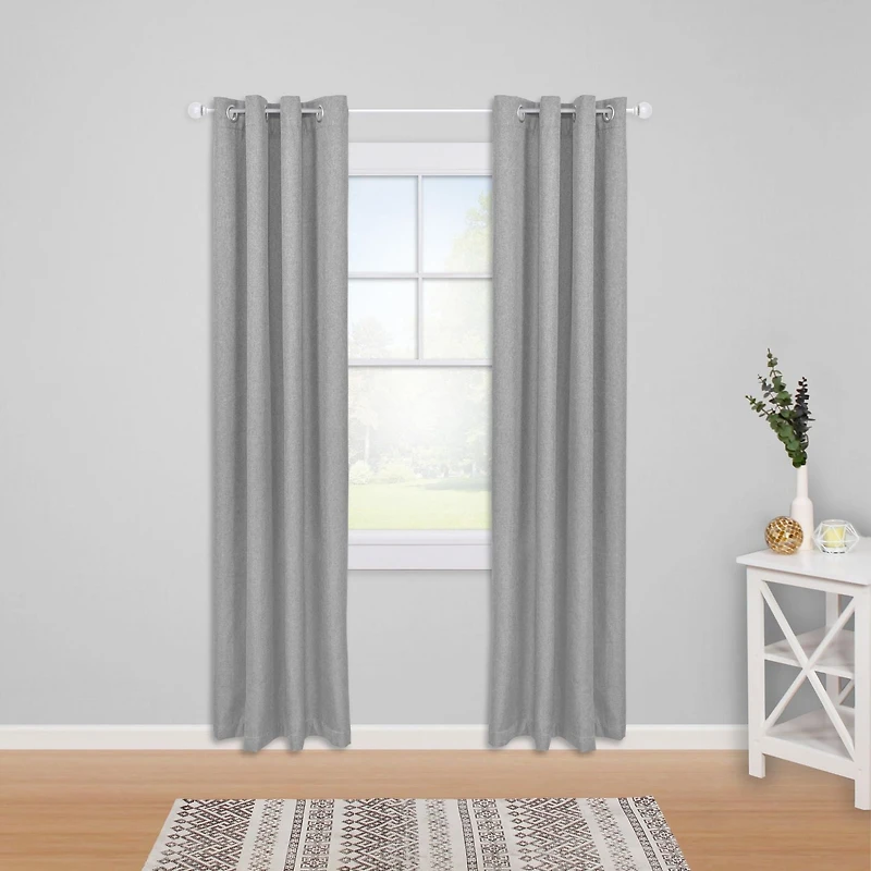 Home Trends 28"-48" Drapery Rod Set, 5/8 in. Diameter, 5/8 in. Diameter