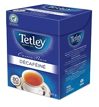 Thé orange pekoe décaféiné de Tetley