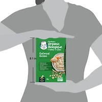 GERBER Biologique Céréales pour Bébé Gruau 208 g 208g