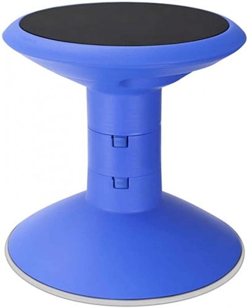 Wiggle Stool, 12–18 in, Blue
