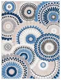 SAFAVIEH Cabana Marina Suzani Outdoor Area Rug