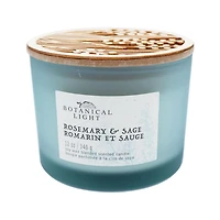 340g Romarin et sauge BOUGIE PARFUMÉE À LA CIRE DE SOYA