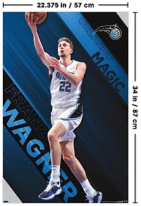 NBA Orlando Magic - Franz Wagner 23 Wall Poster, 22.375" x 34"