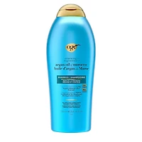 OGX Renewing + Argan Oil of Morocco Shampoo, Damage Repair Shampoo & Argan Oil to Help Strengthen & Repair Dry, Damaged Hair, Paraben-Free, Sulfate-Free Surfactants, 750 mL