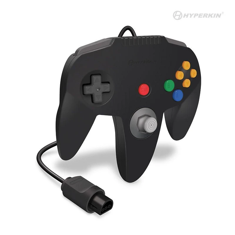 Manette Hyperkin Captain Premium pour N64® (Noir)