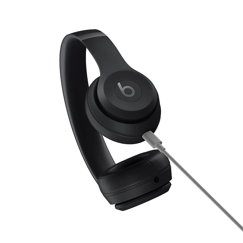 Beats Solo 4 — Casque supra-auriculaire entièrement sans fil – acoustique repensée, modèle ergonomique ultra léger, compatible avec Apple et Android, BluetoothMD de classe 1, microphone intégré, jusqu