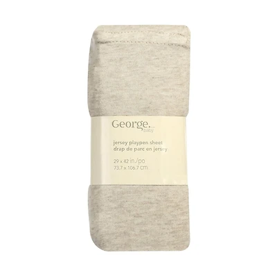 Drap de parc George baby en jersey