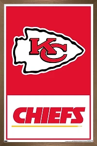 NFL Kansas City Chiefs - Logo 21 Wall Poster
