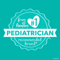Pampers Lingettes pour Bébés Sensibles Sans Parfum, 2 Paquets à Couvercle Rabattable (168 Lingettes au Total)