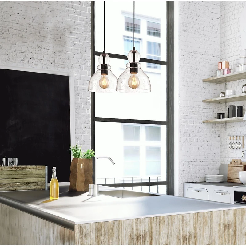 Westinghouse Luminaire Suspendu Fiona en Bronze Huilé