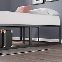 Zinus Joseph 14 inch Black Metal Platform Bed Frame