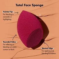 e.l.f Cosmetics Éponge visage total Paq d'1