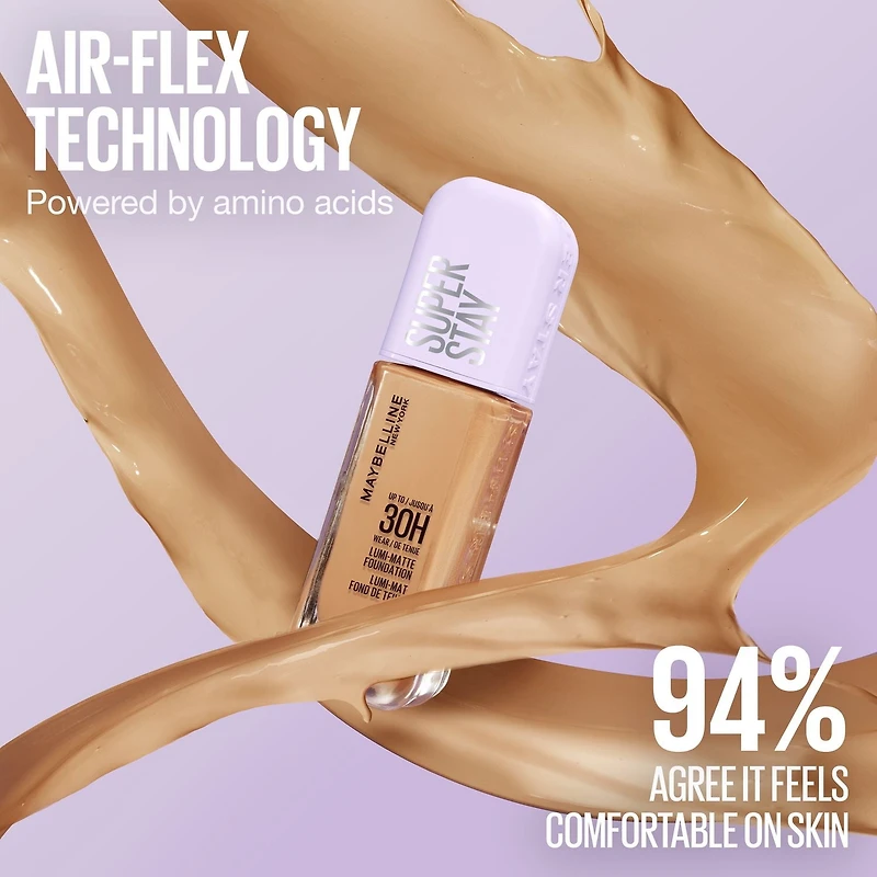 Superstay Luminous Matte Foundation, Buildable Longwear Foundation