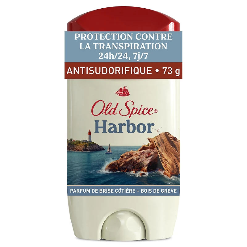 Désodorisant et antisudorifique invisible pour hommes Old Spice, Harbor