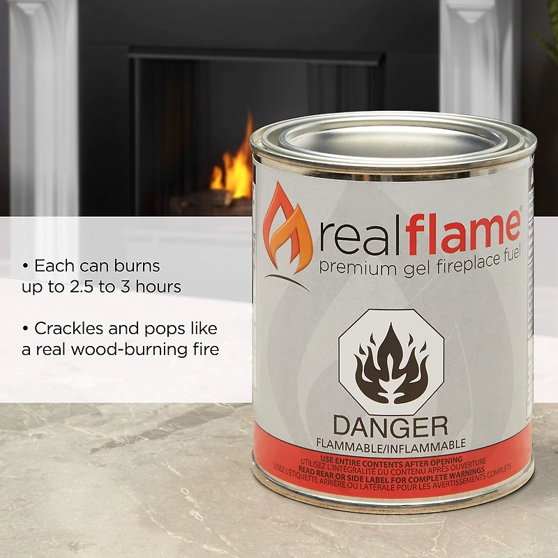 Combustible en Gel de Real Flame, paquet de 24