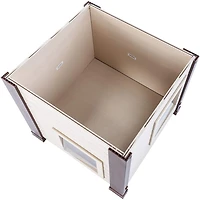 New Age Pet Albany Feral Outdoor Cat Shelter With vinyl flaps