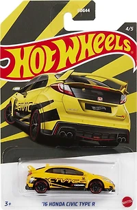 2016 Honda Civic Hot Wheels à l’échelle 1:64