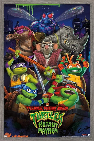 Teenage Mutant Ninja Turtles: Mutant Mayhem - Group Wall Poster