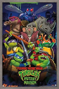 Teenage Mutant Ninja Turtles: Mutant Mayhem - Group Wall Poster