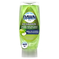Savon à vaisselle Dawn Ultra EZ-Squeeze, détergent à vaisselle liquide, élimine les bactéries, parfum Fleurs de pommier, 443 ml 443ML