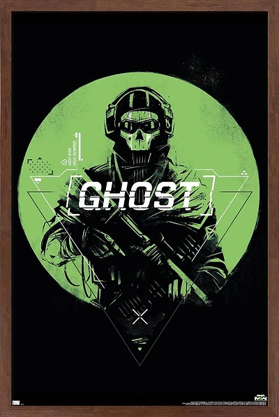 Call of Duty: Modern Warfare 2 - Ghost Emblem Wall Poster