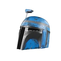 Star Wars The Black Series, casque électronique premium Axe Woves, Star Wars: The Mandalorian, article de cosplay pour adulte