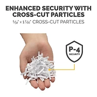 Fellowes Powershred LX9 Cross Cut Shredder, 9 sheets