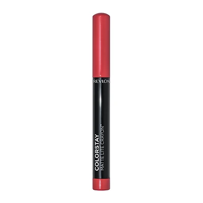 Revlon ColorStay Matte Lite Crayon Lightweight Lipstick, 0.049 oz
