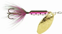 Wordens S210-RBOW Rooster Tail In-Line Spinner, 2-1/2", 1/6oz, Single Hook, Rainbow, Rooster Tail In-Line Spinner