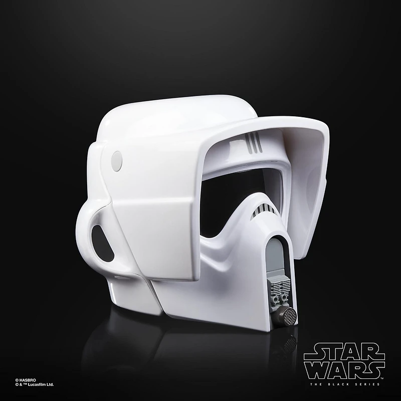 Star Wars The Black Series, Casque électronique premium Scout Trooper, effets sonores, Star Wars : Le retour du jedi, cosplay pour adultes
