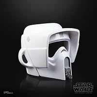 Star Wars The Black Series, Casque électronique premium Scout Trooper, effets sonores, Star Wars : Le retour du jedi, cosplay pour adultes