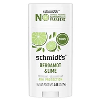 Schmidt's  Bergamot & Lime Natural Origin Deodorant, 75 g Deodorant